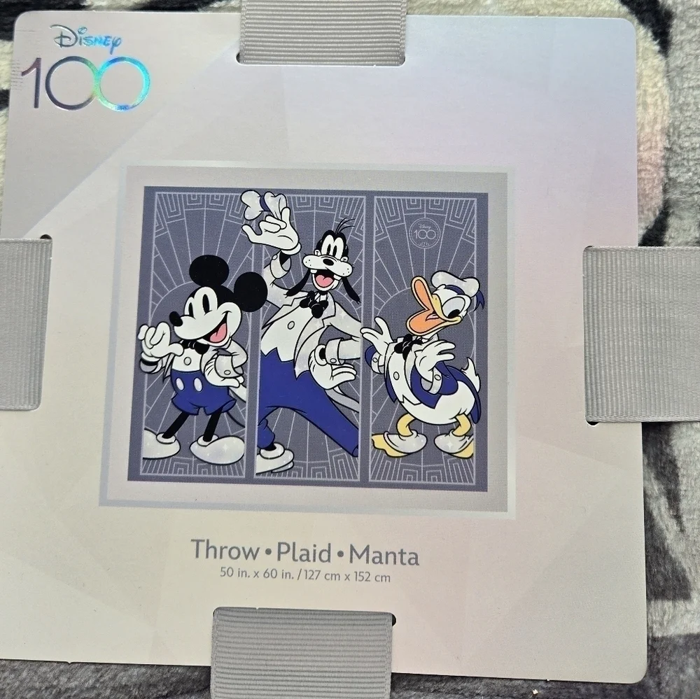 Disney Mickey and Friends 100 Anniversary Throw Blanket